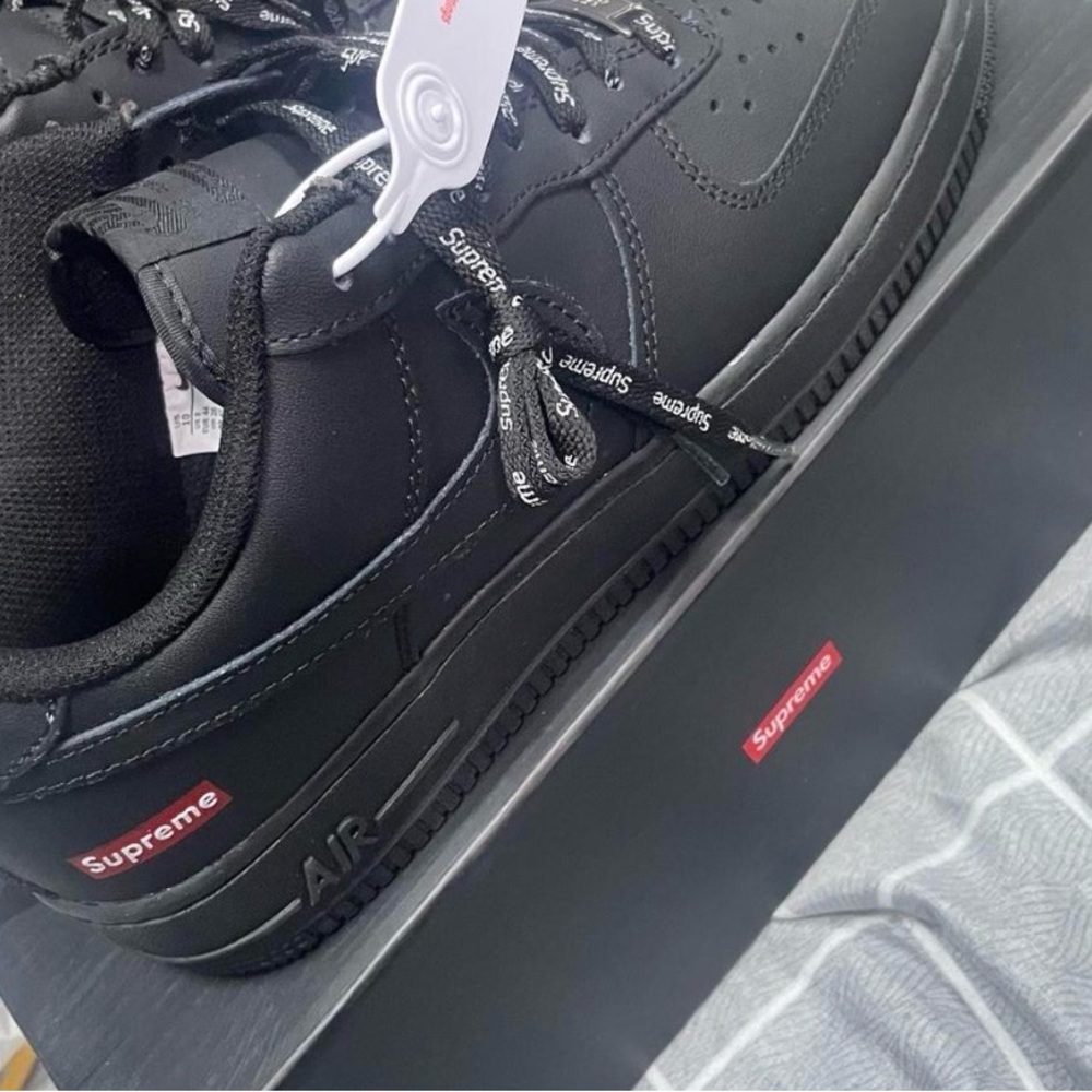 Supreme Black Sneakers for Men